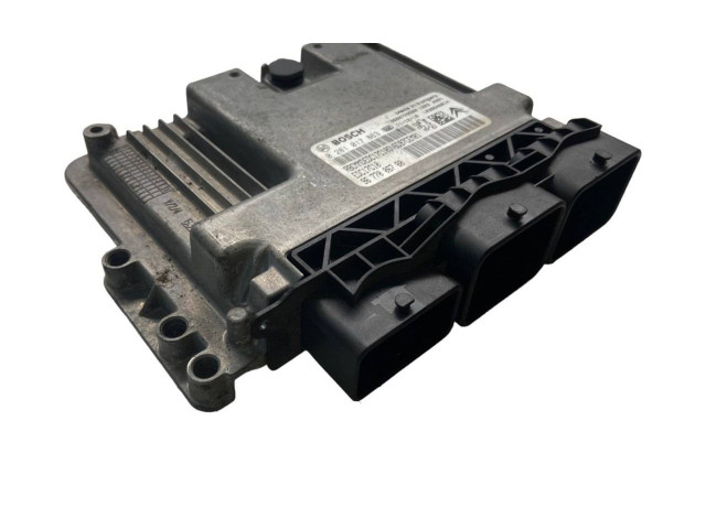 Блок управления двигателя 9666729580, 0281017863 Citroen C4 II