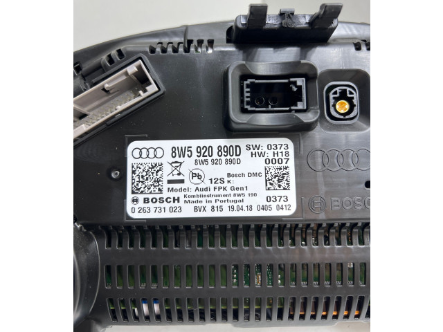 Панель приборов 8W5920890D, 0263731023 Audi Q5 SQ5