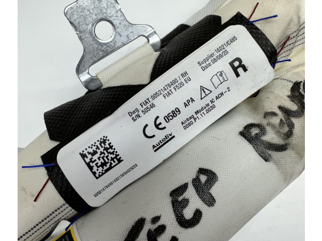 Боковая подушка безопасности 00521478490, 00521478490 Jeep Renegade