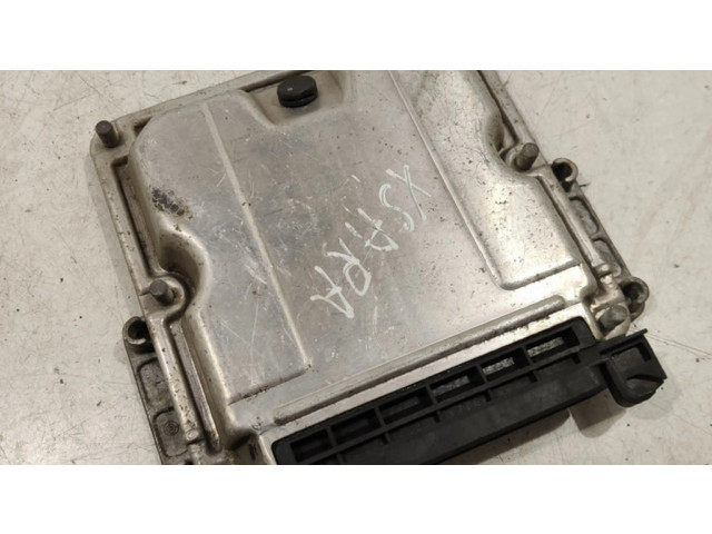 Блок управления двигателем Блок управления 0281010358, 9641607180 Citroen Xsara Picasso