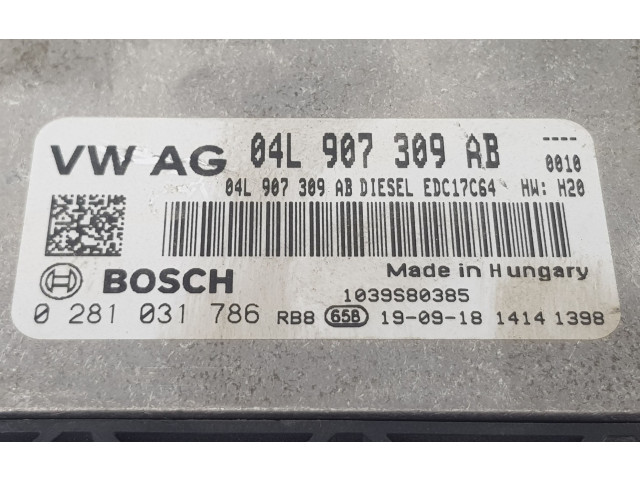 Řídící jednotka 04L907309AB, 04L906016PD Volkswagen Caddy 2015