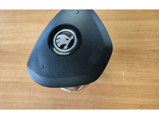 Подушка безопасности водителя 6V0880201E Skoda Fabia Mk3 (NJ)