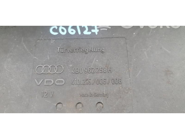 Блок комфорта 4B0962258H, 4B0962258H.   Audi A6 S6 C5 4B   