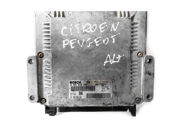 Блок управления двигателя 9636256980 Peugeot 306