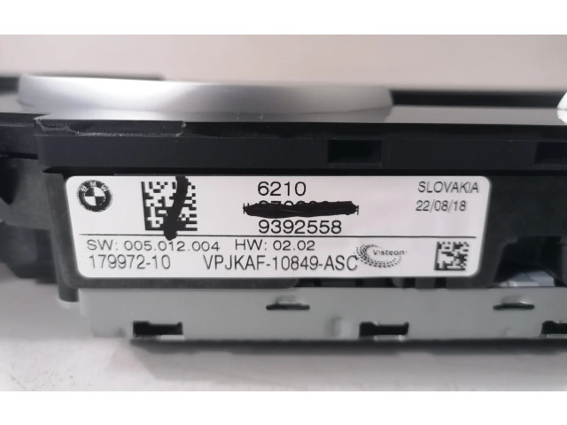 Přístrojová deska BMW X3 G01 2017 9392558