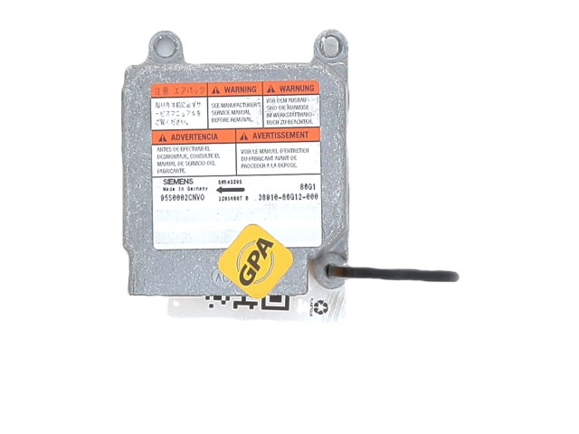 Блок подушек безопасности 3891086G13, J0-0921H   Suzuki Ignis