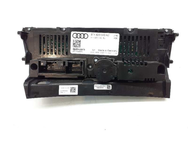 Блок управления климат-контролем 8T1820043AJ   Audi A5 Sportback 8TA