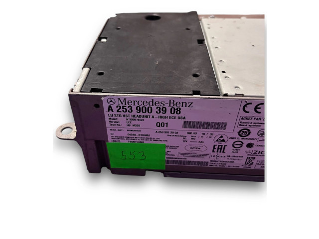 Блок комфорта NR553, A2539003908 Mercedes-Benz GLC C253