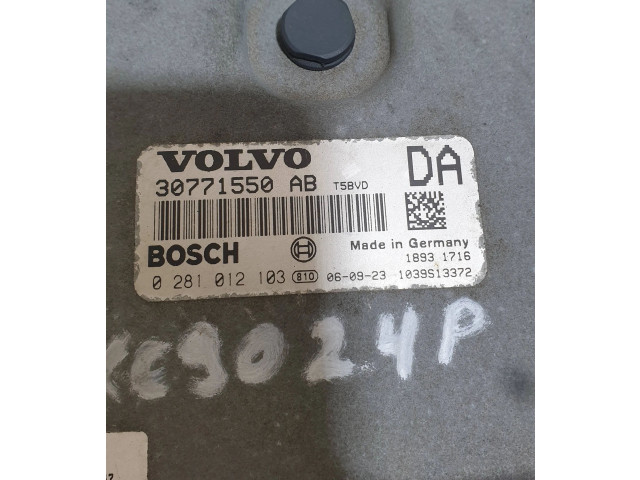 Блок управления двигателя 30771550AB, 1039S13372   Volvo XC90