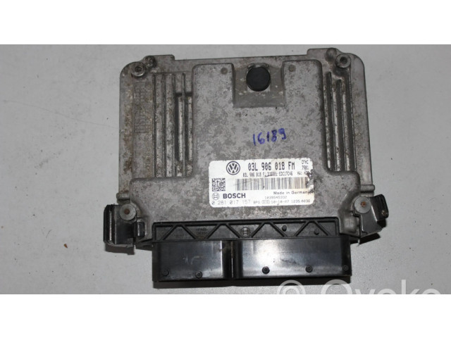 Блок управления двигателя 03L906018FM, 03L906018FJ   Audi A3 S3 8P