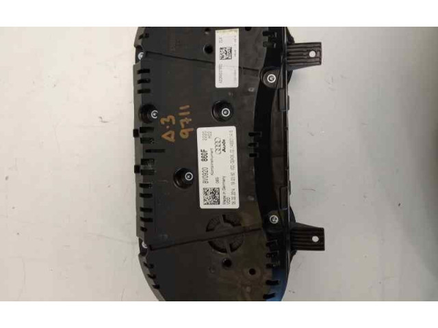 Панель приборов 8V0920860E Audi A3 S3 8V
