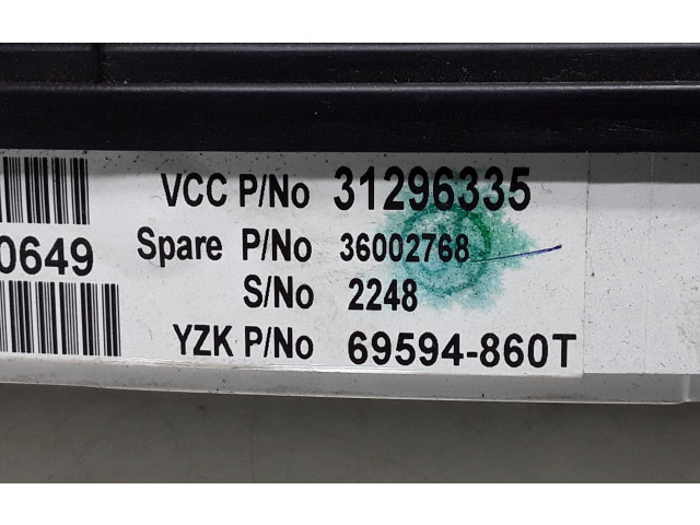 Панель приборов 31296335   Volvo XC90       