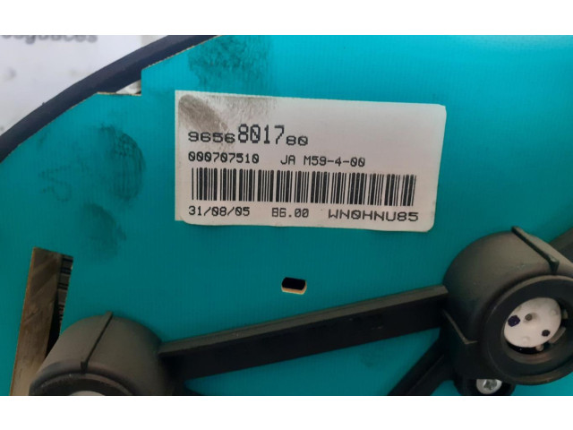 Přístrojová deska Citroen Berlingo 2005 9656801780