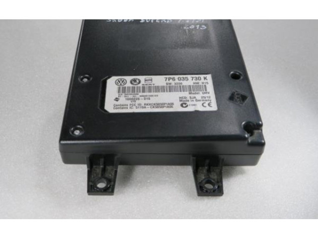 Блок комфорта 7P6, 035   Skoda Superb B6 (3T)   