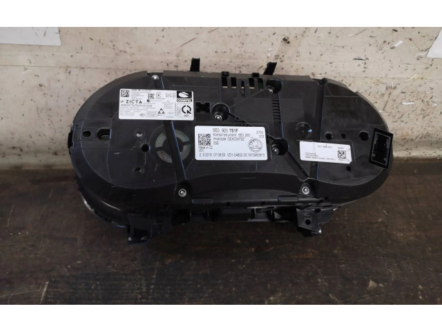 Панель приборов 5E0920751F, 5E0920751F   Skoda Octavia Mk3 (5E)       