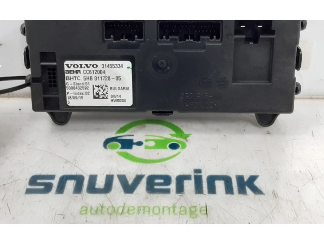 Блок управления кондиционера воздуха / климата/ печки (в салоне)     31455334, 31455334    Volvo XC90 