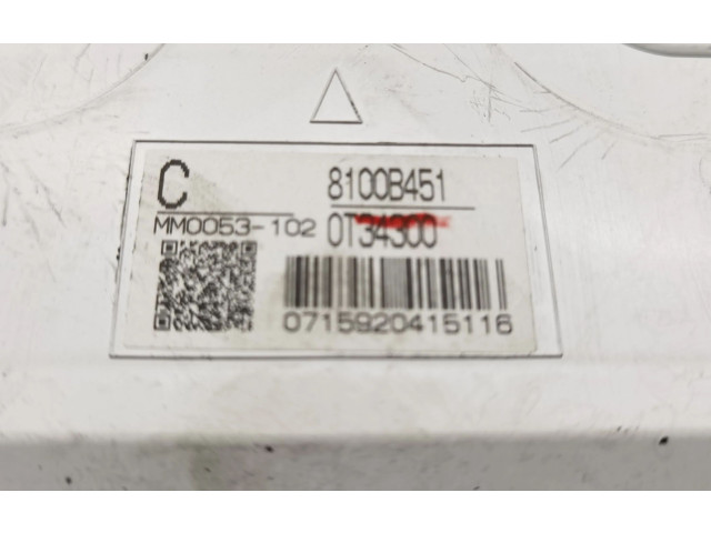 Панель приборов 8100B451 Mitsubishi ASX