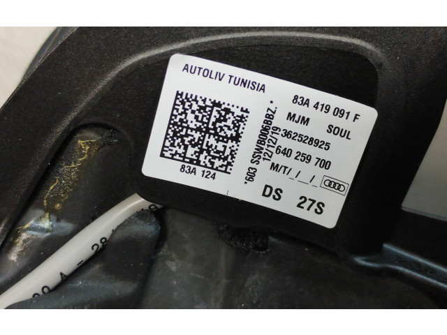 Руль Audi Q3 F3  2018 -  года 83A419091F, 362528925      