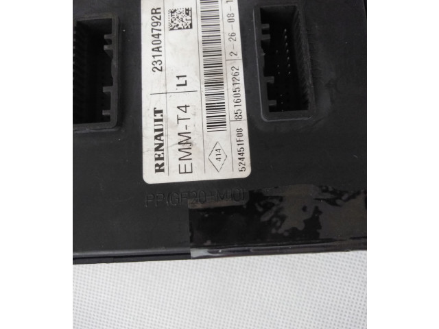 Блок управления 231A04792R   Renault Clio IV