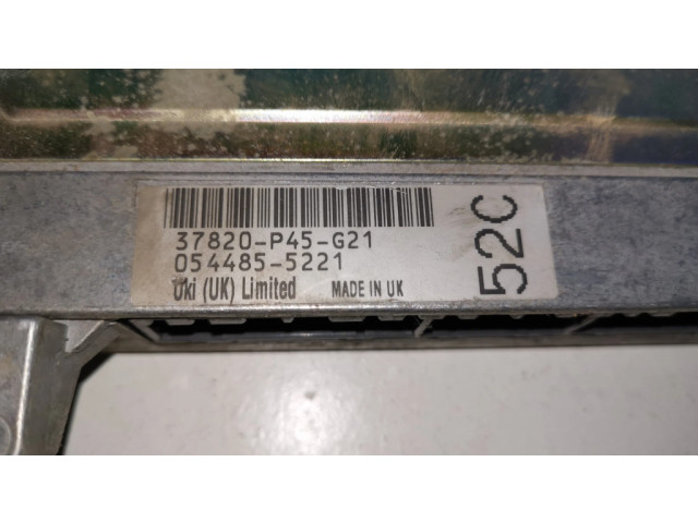 Блок управления двигателя 37820P45G21 Honda Accord