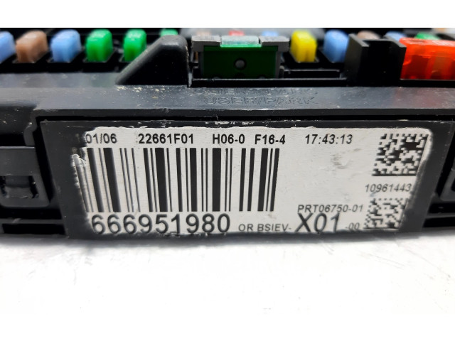 Подушка безопасности в сиденье 9666951980, 126346   Citroen DS3