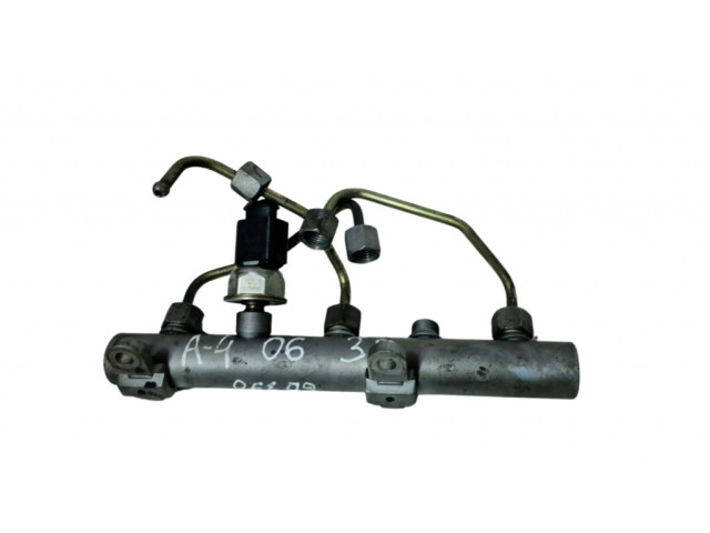 Vstřikovací lišta 059130089M, 059130758E Audi A4 S4 B7 8E 8H pro naftový motor 3.0