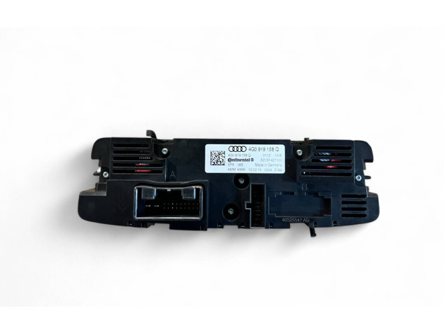 Блок управления климат-контролем 4G0919158Q, A2C91427100   Audi A6 S6 C7 4G