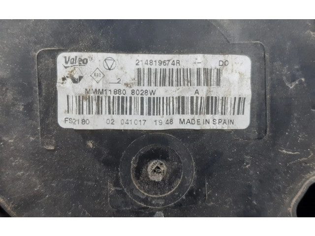 Комплект вентиляторов 214819674R, 214819674R Renault Scenic IV - Grand scenic IV