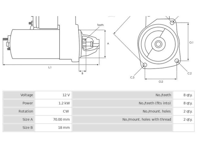 Подушка безопасности двери TM000A14301, AS-PL Hyundai Trajet
