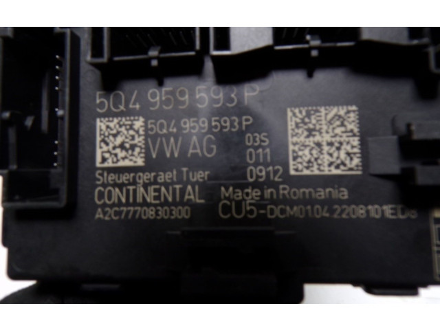 Блок комфорта 5Q4959593P, 5Q4959593P   Cupra Formentor   