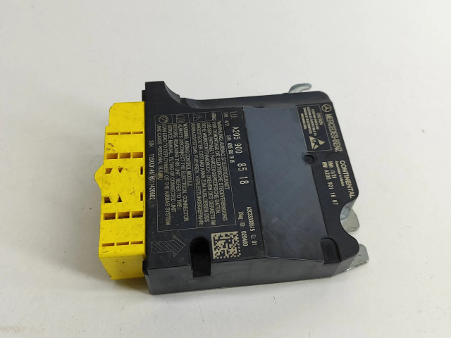 Блок подушек безопасности A2059011607, A2059008518   Mercedes-Benz GLC X253 C253