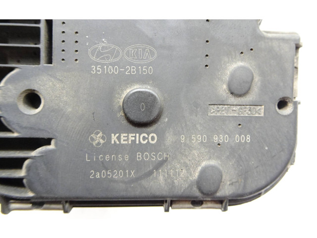 Дроссельная заслонка 351002B150, 9590930008 KIA Venga