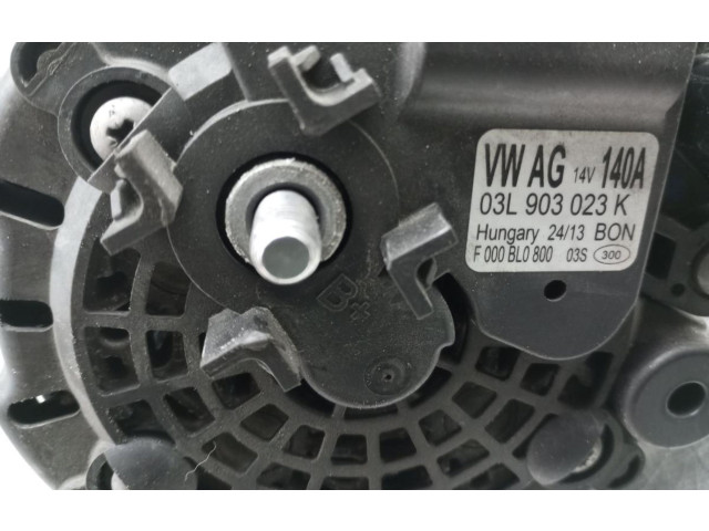Генератор 03L903023K Volkswagen Golf VII