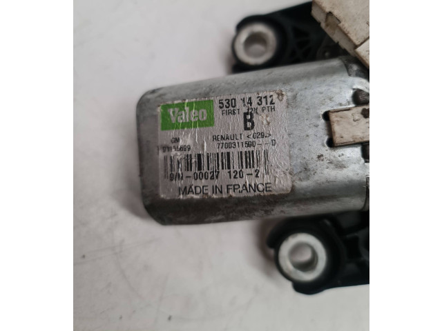 Моторчик заднего дворника 7700311590, 53014312    Renault Trafic III (X82)