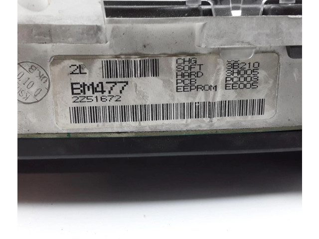 Přístrojová deska Nissan Almera BM477