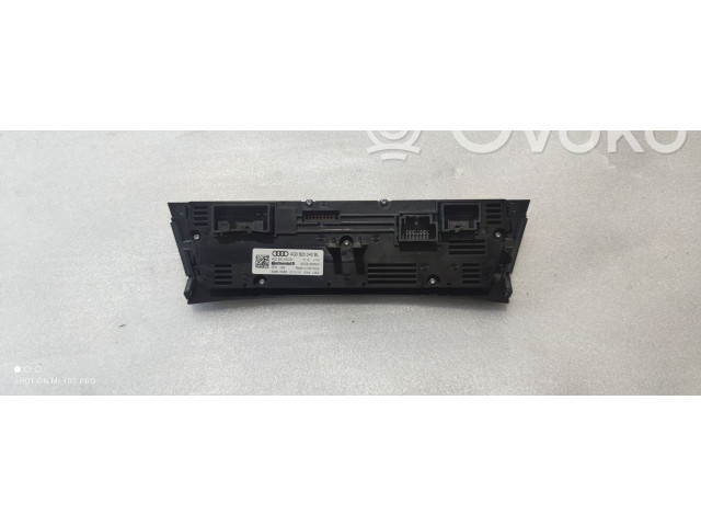 Блок управления климат-контролем 4G0820043 Audi A6 S6 C7 4G