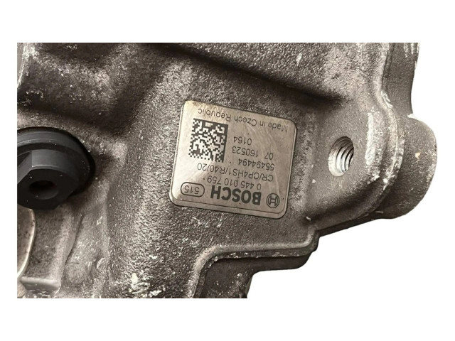Vstřikovací čerpadlo 55494494, 0445010759 Opel Insignia B pro naftový motor 2.0