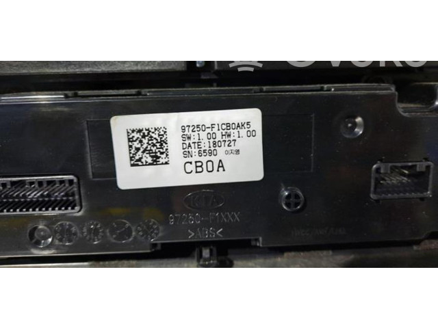 Блок управления климат-контролем 97250F1CB0AK5 KIA Sportage