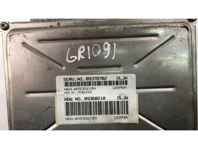 Řídící jednotka 09378702 Chevrolet Impala 1996