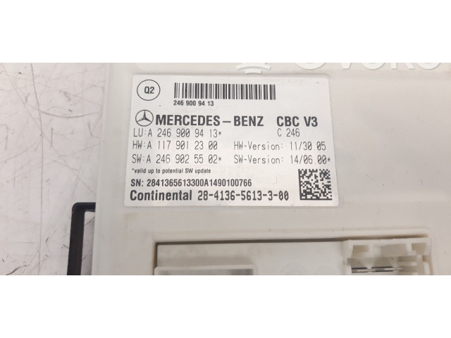 Pojistková skříňka Řídící jednotka BSM A2469009413, A1179012300 Mercedes-Benz GLA W156 2014