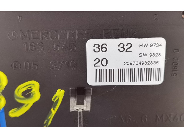 Pojistková skříňka Řídící jednotka BSM 1635453632, 05371020 Mercedes-Benz ML AMG W164 1998