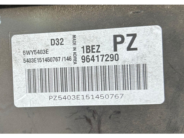 Комплект блоков управления A08S3   Chevrolet Matiz