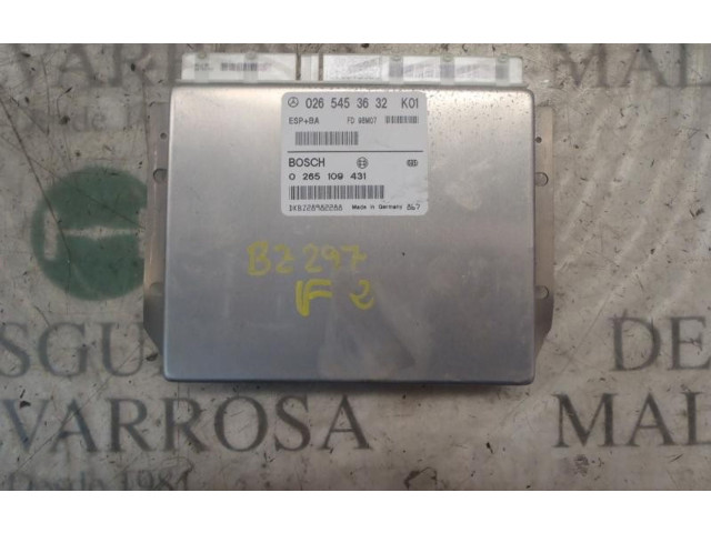 Блок управления    Mercedes-Benz A W168