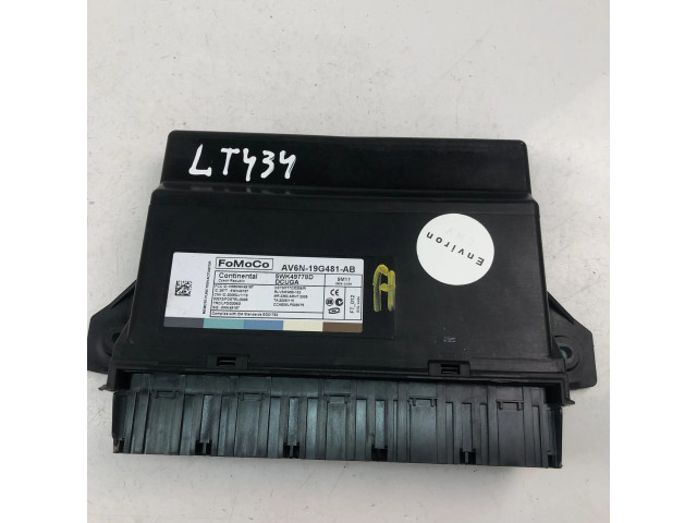 Блок комфорта AV6N19G481AB   Ford Kuga II   