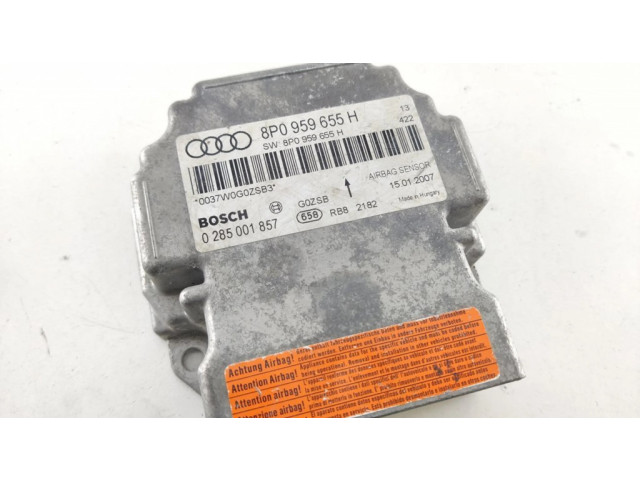 Блок подушек безопасности 8P0959655H, 0285001857   Audi A3 S3 8P