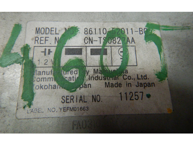 Дисплей 86110-52011-B0, 86110-52011-B0 Toyota Yaris Verso