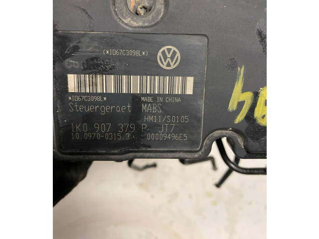 Блок АБС 1K0907379P, 1K0614117H Skoda Octavia Mk2 (1Z) 2004 - 2013 года