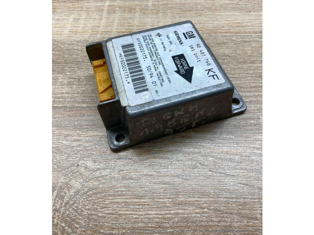 Блок подушек безопасности 90481746, 5WK4090   Opel Tigra A