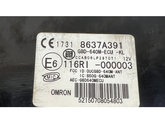 Блок управления 8637A391 Mitsubishi Lancer X