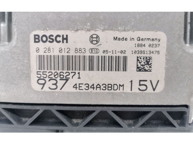 Řídící jednotka 0281012883 Alfa Romeo GT 2003